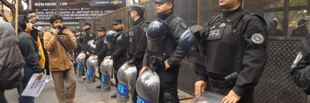 Venezuelans protest in Buenos Aires